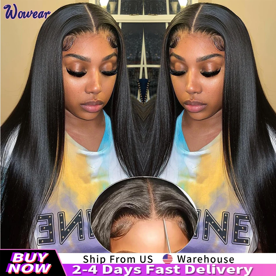 Glueless Wig Wear And Go Human Hair Ready To Wear 5x5 Pre-Cut Lace Glueless Wigs Straight Lace Front Human Hair Wigs For Women
Glueless Wig Wear And Go Human Hair Ready To Wear 5x5 Pre-Cut Lace Glueless Wigs Straight Lace Front Human Hair Wigs For Women