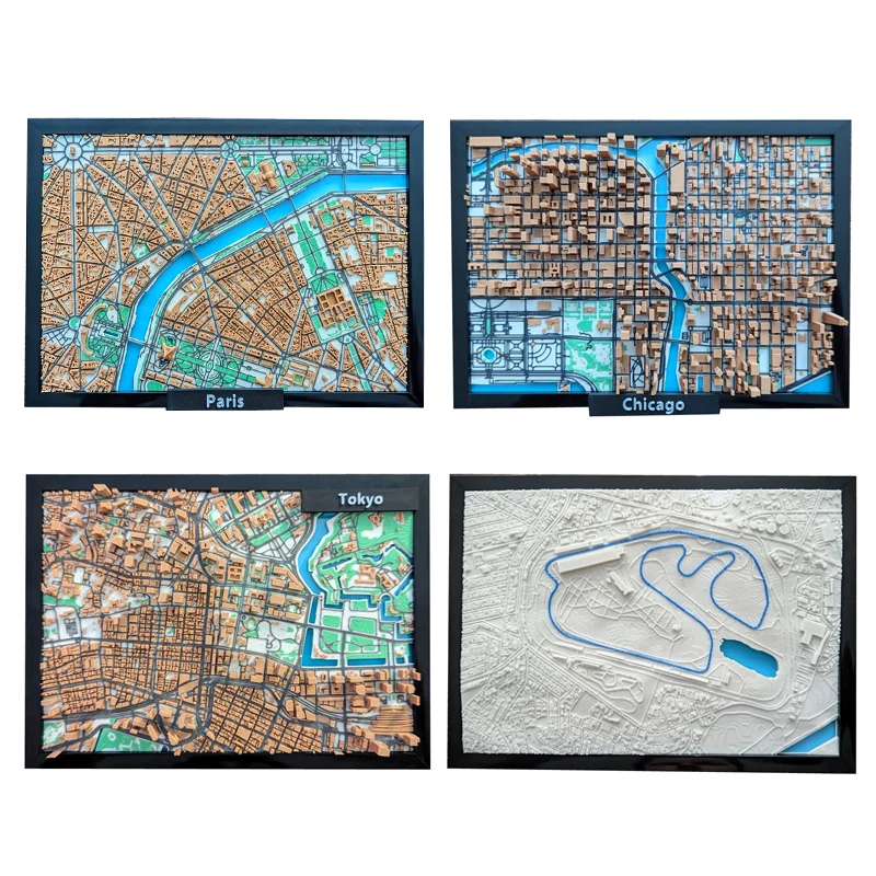 1PCS 3D Printed Miniature City Circuit Model 255x204mm/187x136mm Sizes Diorama Accessory for Sand Table Scene DIY Decoration
1PCS 3D Printed Miniature City Circuit Model 255x204mm/187x136mm Sizes Diorama Accessory for Sand Table Scene DIY Decoration