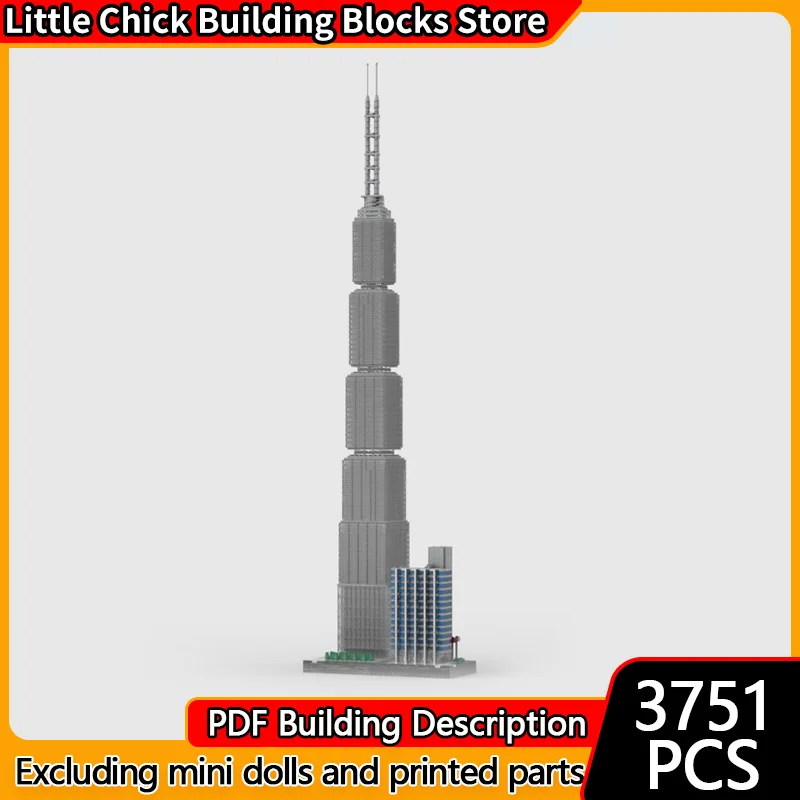 Модель с видом на улицу MOC, строительные кирпичи, стальное здание, 7-дневный модульный детский праздничный подарок, сборный игрушечный костюм
Модель с видом на улицу MOC, строительные кирпичи, стальное здание, 7-дневный модульный детский праздничный подарок, сборный игрушечный костюм