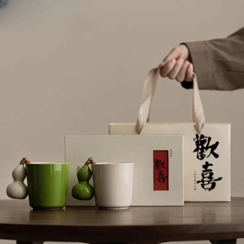 300ml Creative Couple Gourd Coffee Mug Breakfast Mug Afternoon Tea Mug Fruit Juice Milk Jug Personal Office Water Cup Cafe Craft
300ml Creative Couple Gourd Coffee Mug Breakfast Mug Afternoon Tea Mug Fruit Juice Milk Jug Personal Office Water Cup Cafe Craft