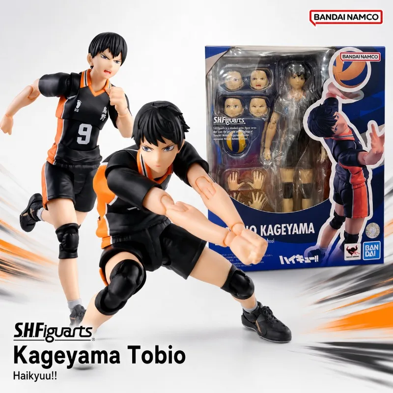 Bandai Original SHF Haikyu Tobio Kageyama Karasuno High School Anime Action Figure Shf Joint Movable Collection Model Toy
Bandai Original SHF Haikyu Tobio Kageyama Karasuno High School Anime Action Figure Shf Joint Movable Collection Model Toy