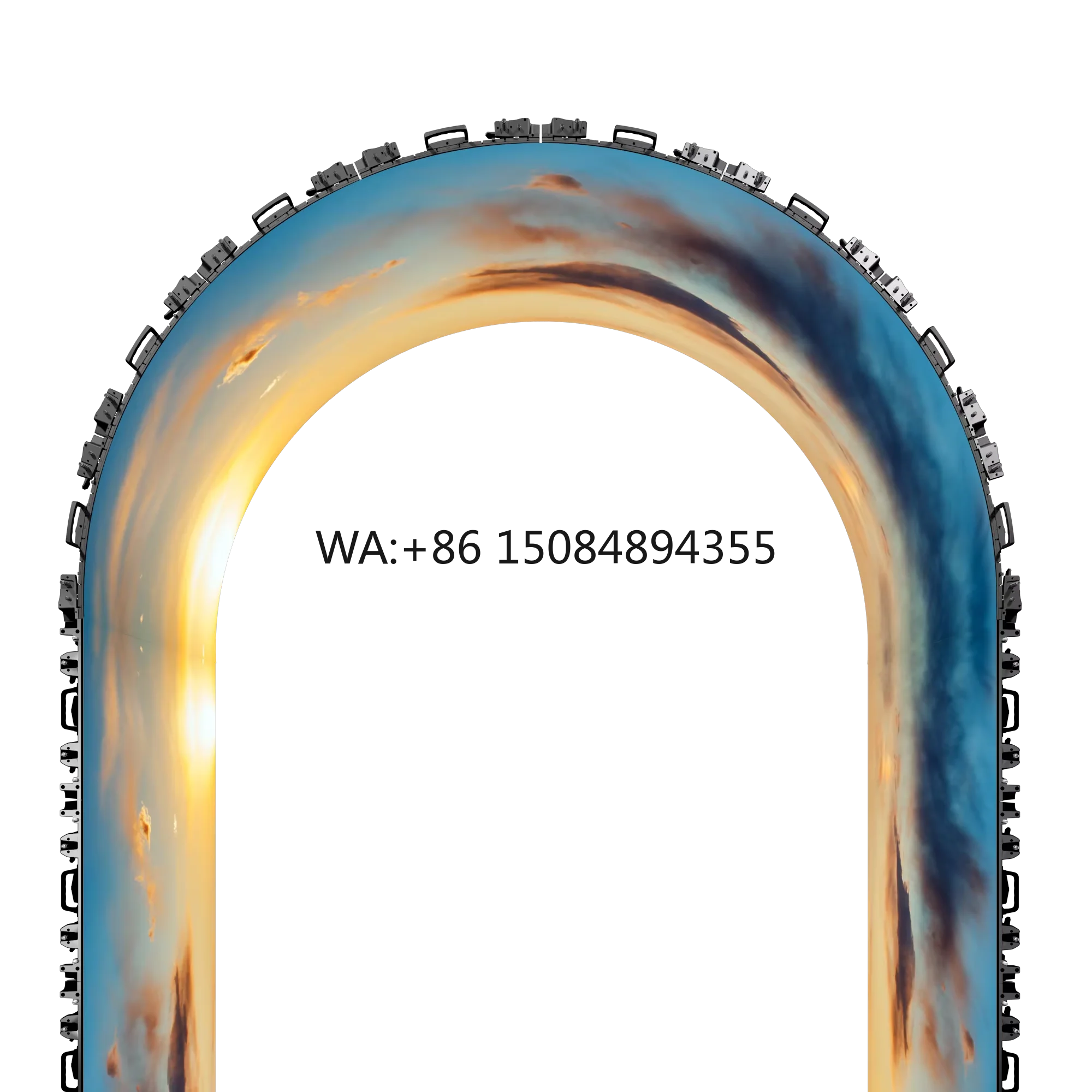 P3.91mm Flexo Shadow Pro Series Curved Splicing LED Display Screen for Indoor Outdoor XR Exhibitions Advertising 4K Small Pitch
P3.91mm Flexo Shadow Pro Series Curved Splicing LED Display Screen for Indoor Outdoor XR Exhibitions Advertising 4K Small Pitch