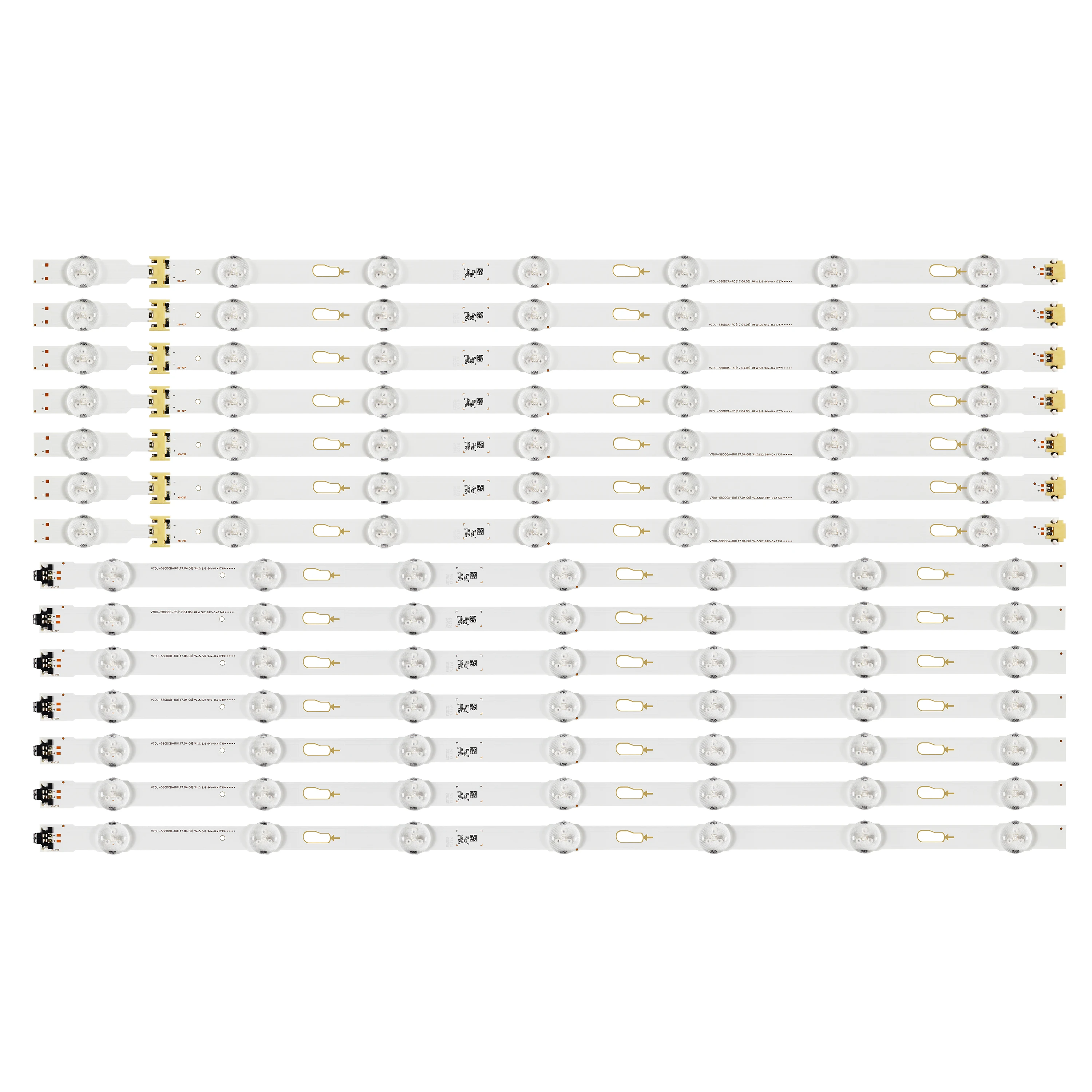 LED backlight strip for UE58MU6100 UE58MU6122 UE58MU6190 UE58MU6120 UE58MU6192 UN58MU6100 UN58MU6070 BN96-43942A BN96-43943A
LED backlight strip for UE58MU6100 UE58MU6122 UE58MU6190 UE58MU6120 UE58MU6192 UN58MU6100 UN58MU6070 BN96-43942A BN96-43943A