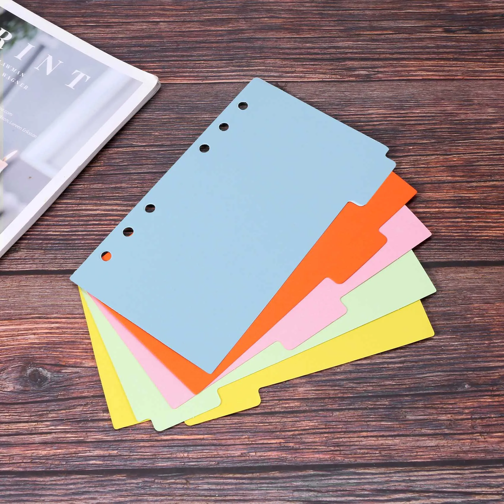 Practical-10 Sets A6 Subject Dividers Paper Sheet, Punched File Card Dividers,Tabbed Index Divider For Notebook Insert Planner
Practical-10 Sets A6 Subject Dividers Paper Sheet, Punched File Card Dividers,Tabbed Index Divider For Notebook Insert Planner