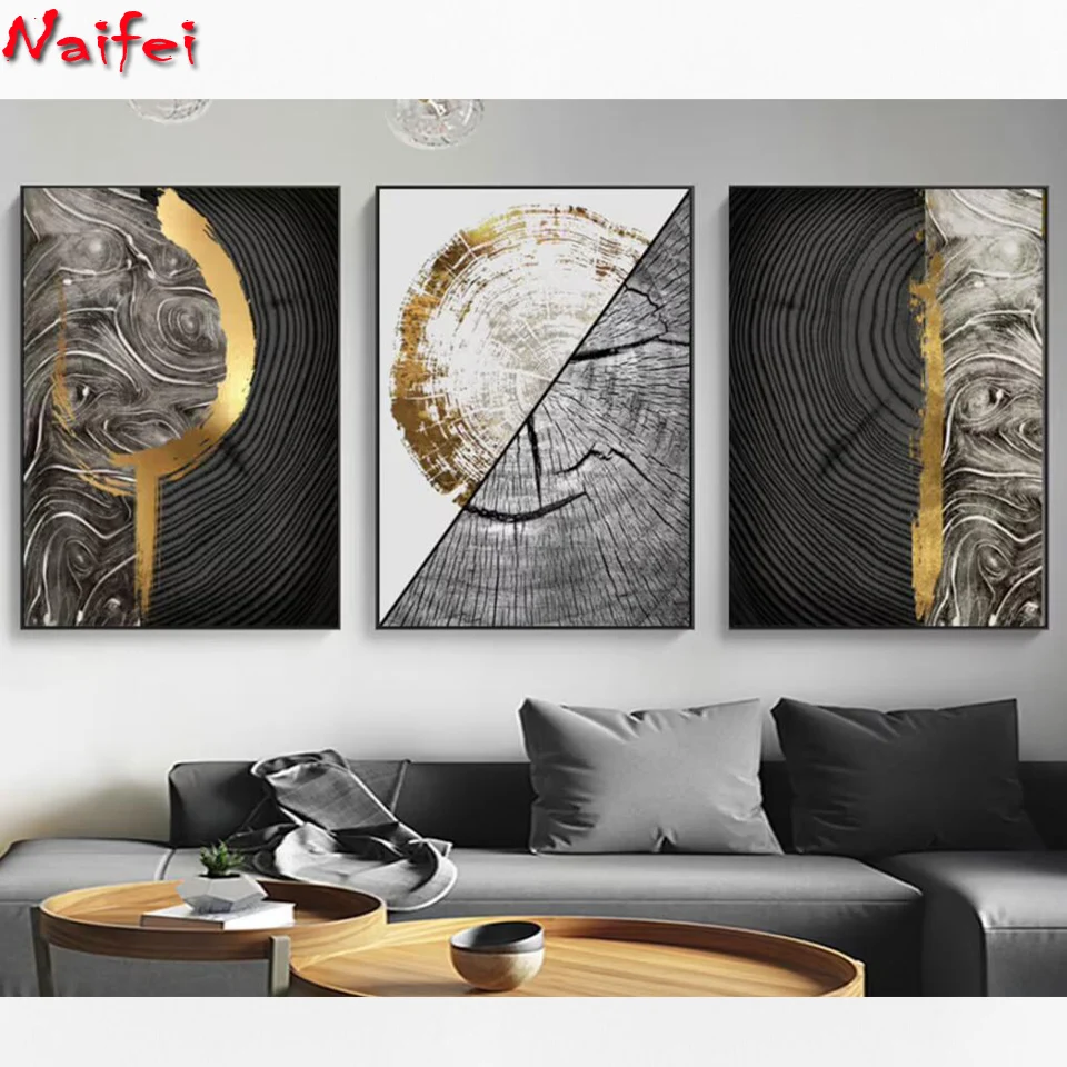 Diamond Painting Abstract 3 pieces Modern Minimalist Wood Grain Annual Rings Mosaic Full Diamond Embroidery Sale Handmade Gift
Diamond Painting Abstract 3 pieces Modern Minimalist Wood Grain Annual Rings Mosaic Full Diamond Embroidery Sale Handmade Gift