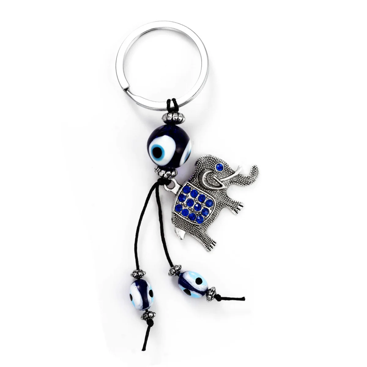 Elephant Keychain Creative Gift Keyrings Turkey Eyes Holder Lucky Shaped Pendant Handmade Metal Durable Bag Car Accessories
Elephant Keychain Creative Gift Keyrings Turkey Eyes Holder Lucky Shaped Pendant Handmade Metal Durable Bag Car Accessories