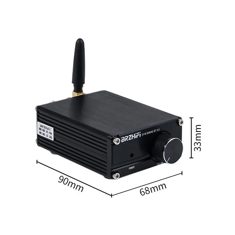 NEWBRZHIFI HIFI 2.0 Stereo Digital Power Player TPA3116 50WX2 BT5.0 Power Amplifier Speaker System
NEWBRZHIFI HIFI 2.0 Stereo Digital Power Player TPA3116 50WX2 BT5.0 Power Amplifier Speaker System