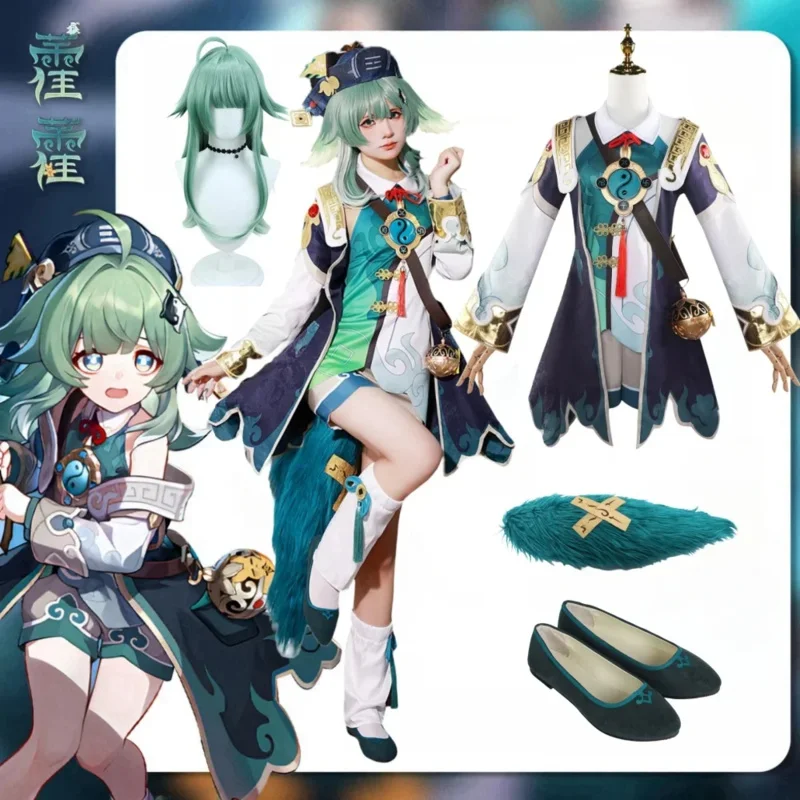 Игра Honkai Star Rail Huohuo Косплей Костюм Парик Шляпа Хвост Обувь Наряды Наборы Хэллоуин Карнавальное Платье Униформа
Игра Honkai Star Rail Huohuo Косплей Костюм Парик Шляпа Хвост Обувь Наряды Наборы Хэллоуин Карнавальное Платье Униформа