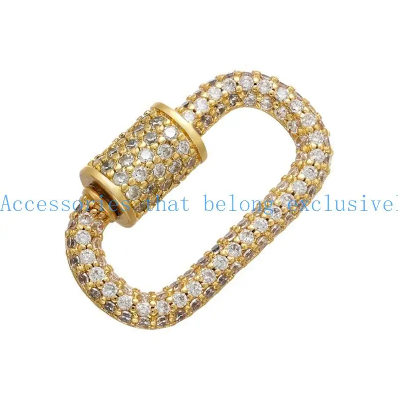 31BB Elegant Brooch Pin Carabiner Clasp Charm Climbing Button Pendant Necklace and Bracelet Connector Jewelry Accessories
31BB Elegant Brooch Pin Carabiner Clasp Charm Climbing Button Pendant Necklace and Bracelet Connector Jewelry Accessories