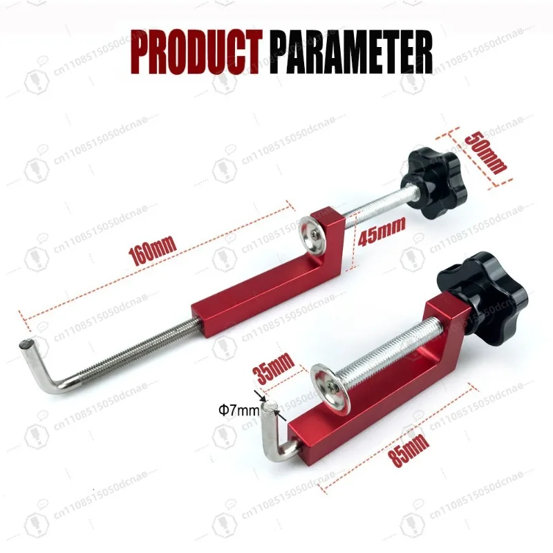 Universal Fence Clamp Woodworking G Clamp Adjustable Fixture for Carpentry Bench Tool
Universal Fence Clamp Woodworking G Clamp Adjustable Fixture for Carpentry Bench Tool