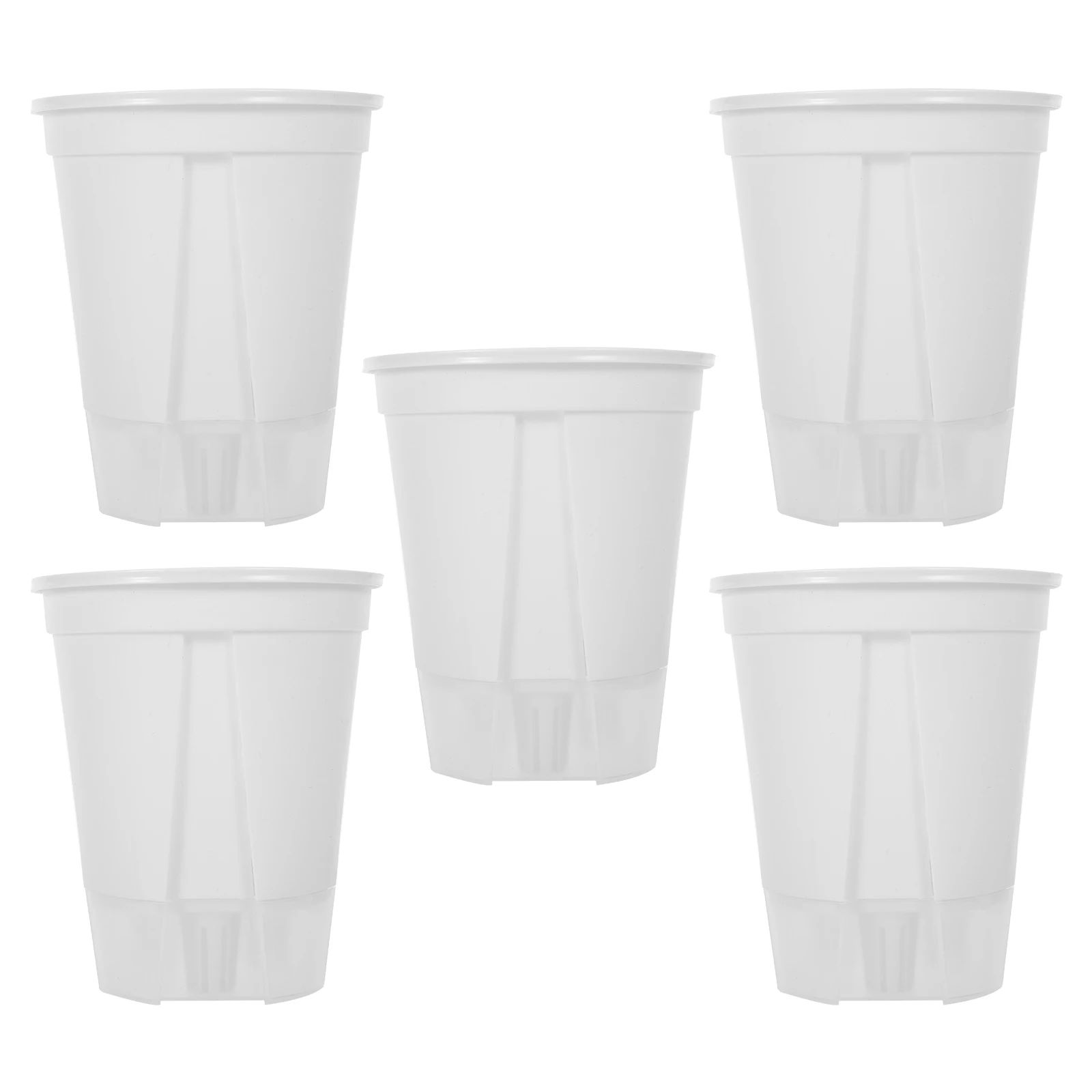 5pcs Self Watering Lazy Basin Flower Pots White Transparent Base 12x8 3x14cm Automatic Planter Indoor Plant Garden Decor
5pcs Self Watering Lazy Basin Flower Pots White Transparent Base 12x8 3x14cm Automatic Planter Indoor Plant Garden Decor