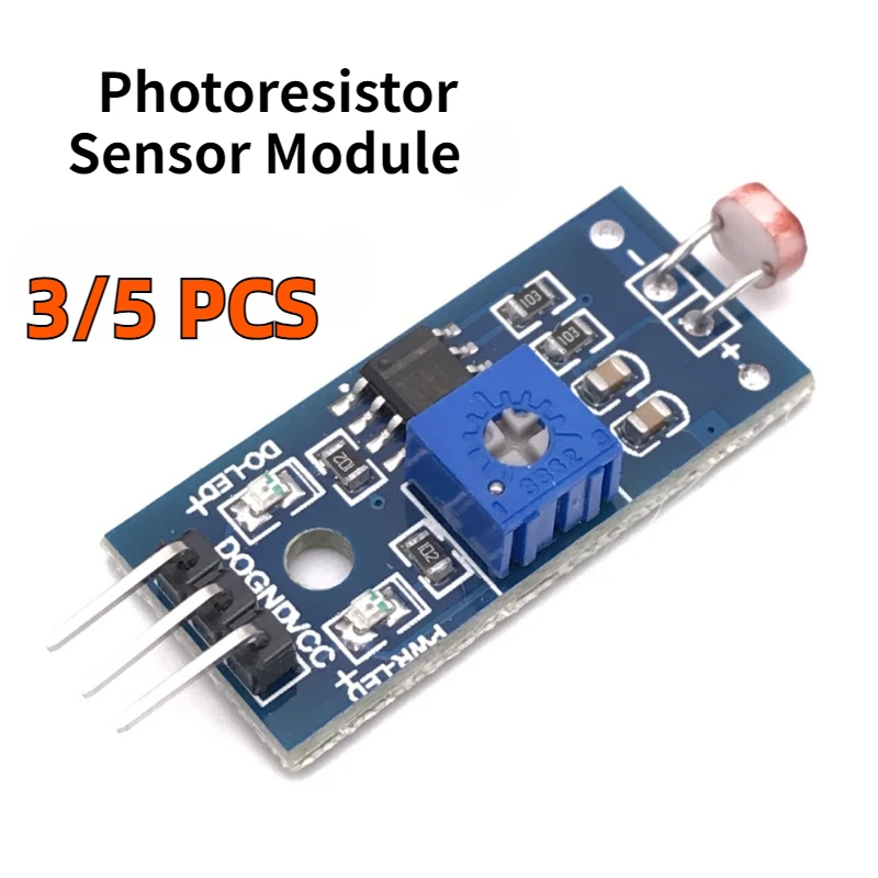 3/5PCS Photosensitive Brightness Resistance Sensor Module Light Intensity Detect for Arduino 5pcs 10pcs Lot
3/5PCS Photosensitive Brightness Resistance Sensor Module Light Intensity Detect for Arduino 5pcs 10pcs Lot