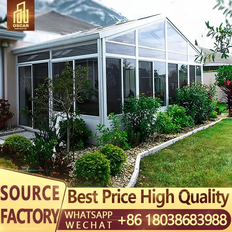 Customizable Factory Made All Aluminum Solarium for Garden Use in Europe Creative Aluminum Sunroom
Customizable Factory Made All Aluminum Solarium for Garden Use in Europe Creative Aluminum Sunroom