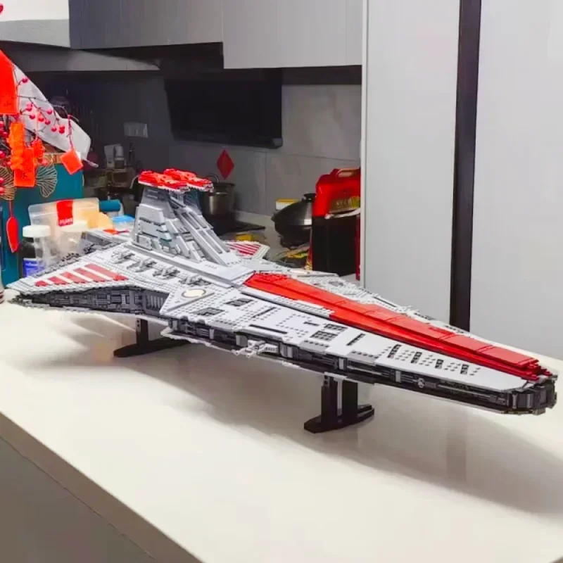 5374PCS NEW Bricks Toys DIY 75367 Venator-Class Republic Attacks Cruiser Building Blocks for Kids Party Birthday Gifts
5374PCS NEW Bricks Toys DIY 75367 Venator-Class Republic Attacks Cruiser Building Blocks for Kids Party Birthday Gifts