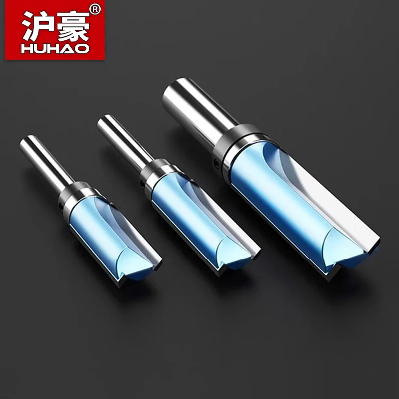 HUHAO 6.35mm12.7mm Shank Flush Trim Router Bit Pattern Bit Bottom Bearing Wood Milling Cutter Woodworking Tool Straight Bit
HUHAO 6.35mm12.7mm Shank Flush Trim Router Bit Pattern Bit Bottom Bearing Wood Milling Cutter Woodworking Tool Straight Bit