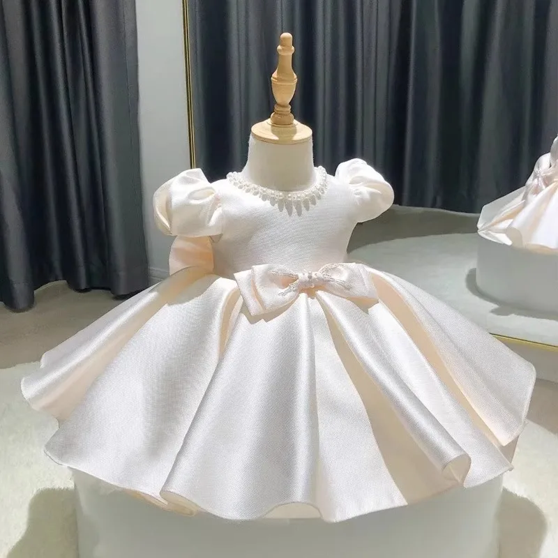 Solid White Kids Spring Summer Festival Flower Girl Dress Fashionable Versatile 1 to 10 Year Children's Day Dresses for Girls
Solid White Kids Spring Summer Festival Flower Girl Dress Fashionable Versatile 1 to 10 Year Children's Day Dresses for Girls