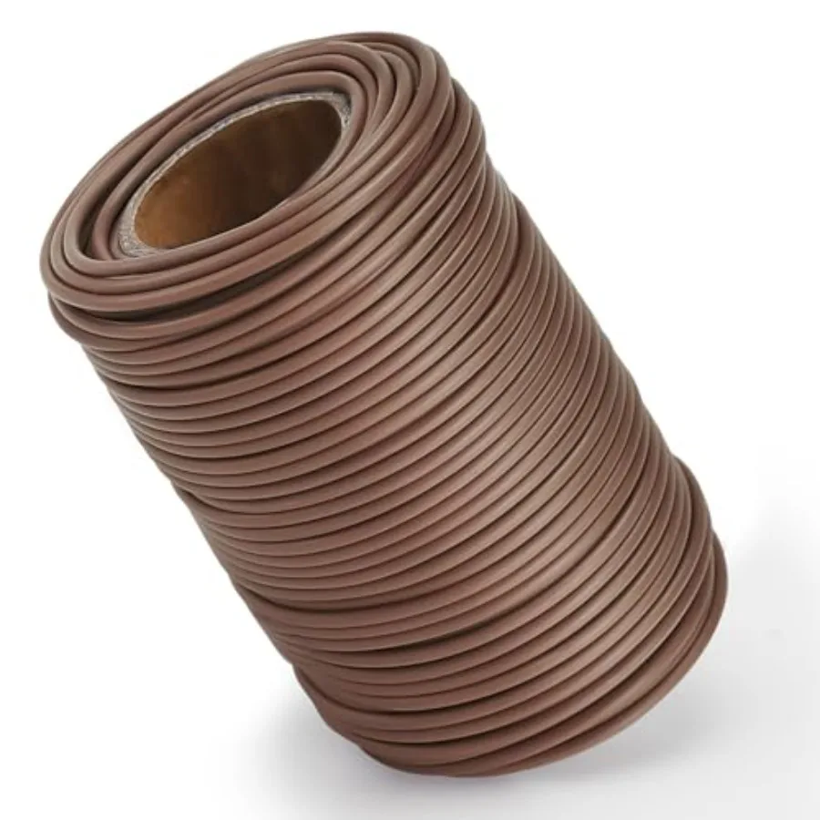 TELENT OUTDOORS 130 Feet Soft Plant Tie Brown Twist Garden Ties for Plants Gardening Home Office Organization TPR Garden Ties S
TELENT OUTDOORS 130 Feet Soft Plant Tie Brown Twist Garden Ties for Plants Gardening Home Office Organization TPR Garden Ties S
