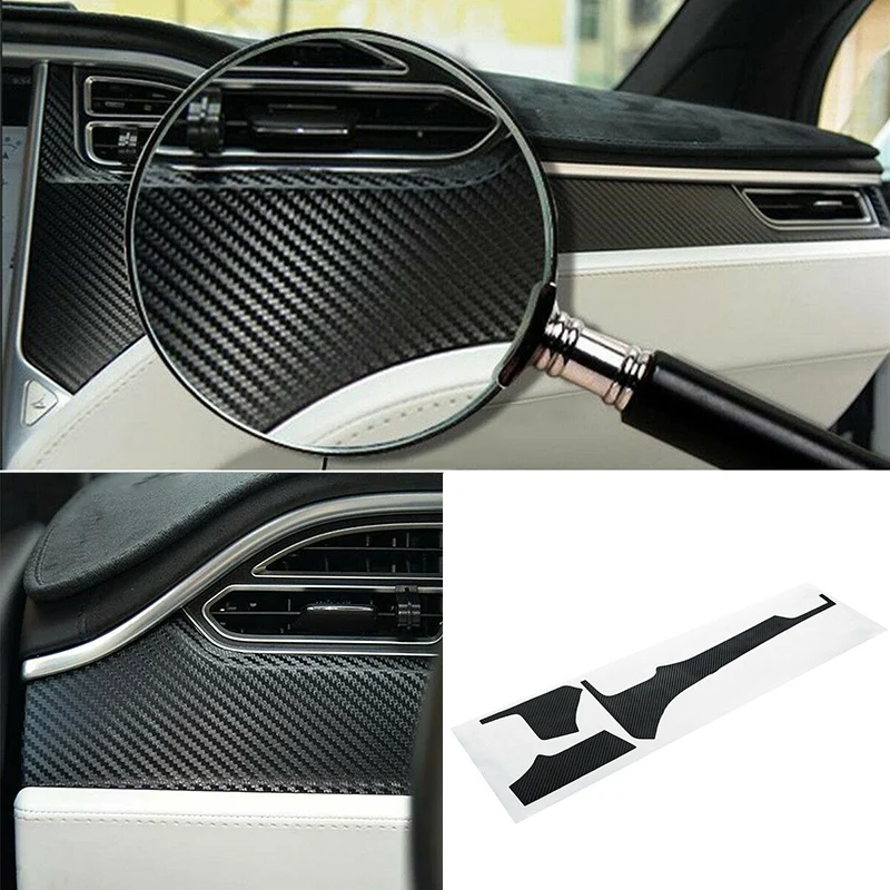 16PCS Car Interior Decorative Sticker for Tesla Model S Stylish Well Protective Trim, 3D Matte Carbon Fiber
16PCS Car Interior Decorative Sticker for Tesla Model S Stylish Well Protective Trim, 3D Matte Carbon Fiber