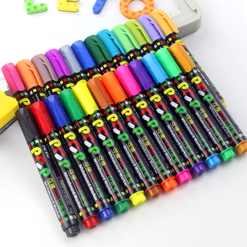12Colors Dry Erase Whiteboard Markers, Chisel Tip, Low odor / Quick drying ink / Easy to erase,Office supplies, school supplies.
12Colors Dry Erase Whiteboard Markers, Chisel Tip, Low odor / Quick drying ink / Easy to erase,Office supplies, school supplies.