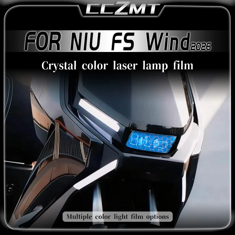 For NIU FS Wind 2026 motorcycle honeycomb laser headlight film taillight film color changing sticker modified accessories
For NIU FS Wind 2026 motorcycle honeycomb laser headlight film taillight film color changing sticker modified accessories