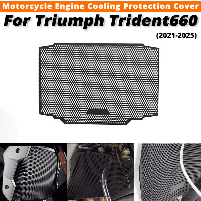 For Triumph Trident660 2021-2025 2022 2023 2024 Motorcycle Engine Cooling Protection Cover Slip on Triumph Trident-660
For Triumph Trident660 2021-2025 2022 2023 2024 Motorcycle Engine Cooling Protection Cover Slip on Triumph Trident-660