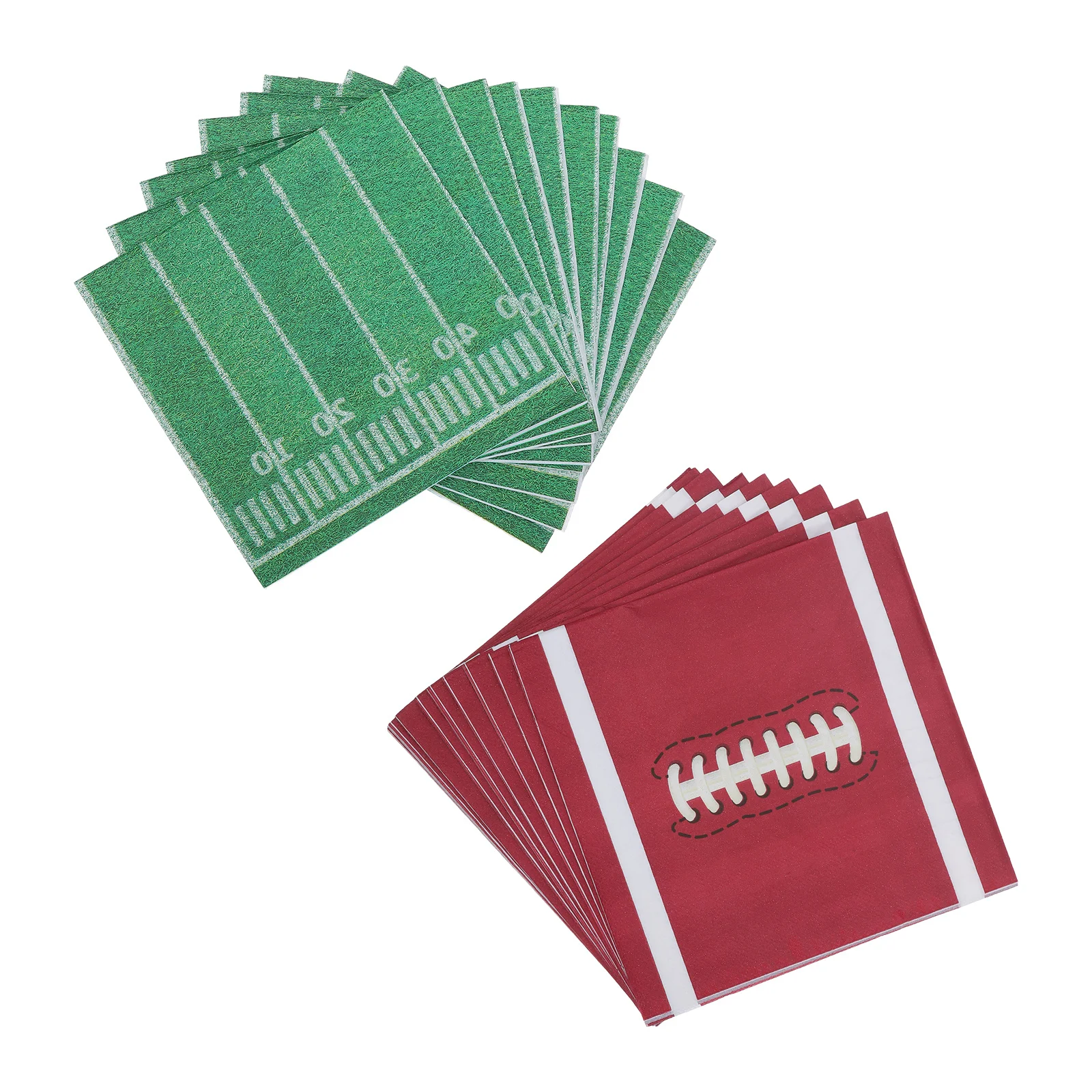 80Pcs Football Themed Napkins Disposable Patterned Sport Party Paper with Vivid Prints for Game Day Decorations Catering Event
80Pcs Football Themed Napkins Disposable Patterned Sport Party Paper with Vivid Prints for Game Day Decorations Catering Event