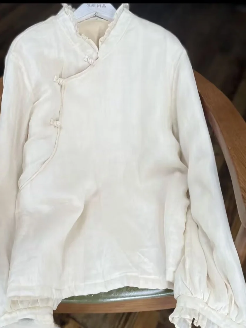 Red Lace Collar Linen irt Women's Loose Lantern Sve Flattering Slimming Spring Artistic Sle Casual Cotton Top
Red Lace Collar Linen irt Women's Loose Lantern Sve Flattering Slimming Spring Artistic Sle Casual Cotton Top