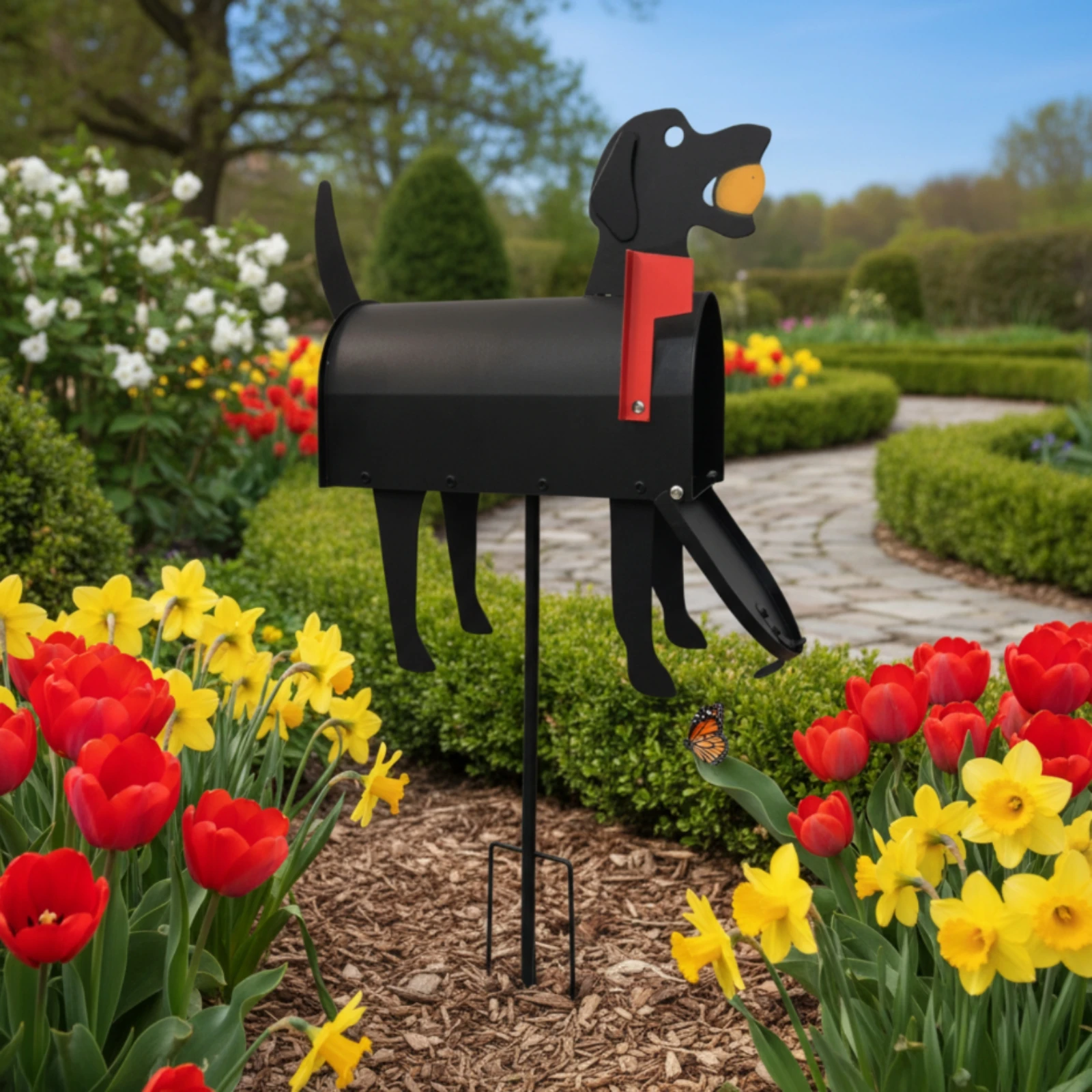 Decorative Creature Mail Box Easy to Install Creature Mailbox Garden Stake Mailbox Adds Curb Attraction Outdoor Decor for Yard
Decorative Creature Mail Box Easy to Install Creature Mailbox Garden Stake Mailbox Adds Curb Attraction Outdoor Decor for Yard