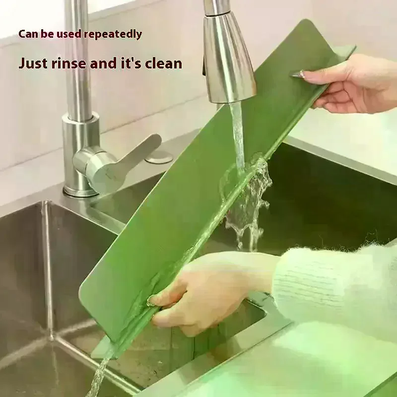 1 шт., силиконовая кухонная раковина, брызговик для воды, пробка для умывальника, защита от брызг, водонепроницаемая панель экрана от брызг, защита от воды
1 шт., силиконовая кухонная раковина, брызговик для воды, пробка для умывальника, защита от брызг, водонепроницаемая панель экрана от брызг, защита от воды