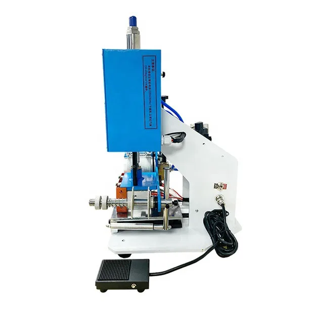 Automatic Logo Letter Gold Hot Foil Stamping Machine Pneumatic Garment Leather Hot Stamping Foil Printing Machine
Automatic Logo Letter Gold Hot Foil Stamping Machine Pneumatic Garment Leather Hot Stamping Foil Printing Machine