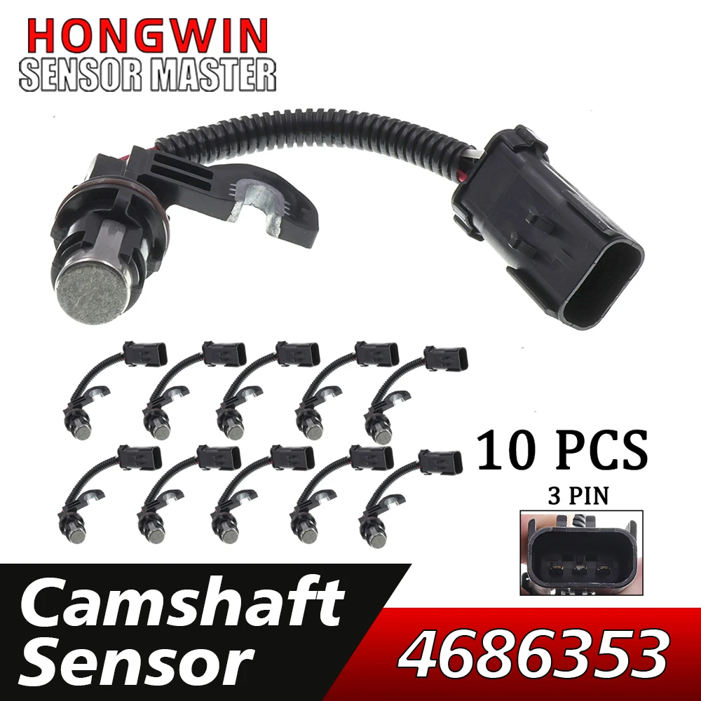 Датчик положения распредвала двигателя 4686353 PC147, для Chrysler Town & Country Pacifica Dodge Grand Caravan Jeep Wrangler 3.3L 3.8L
Датчик положения распредвала двигателя 4686353 PC147, для Chrysler Town & Country Pacifica Dodge Grand Caravan Jeep Wrangler 3.3L 3.8L