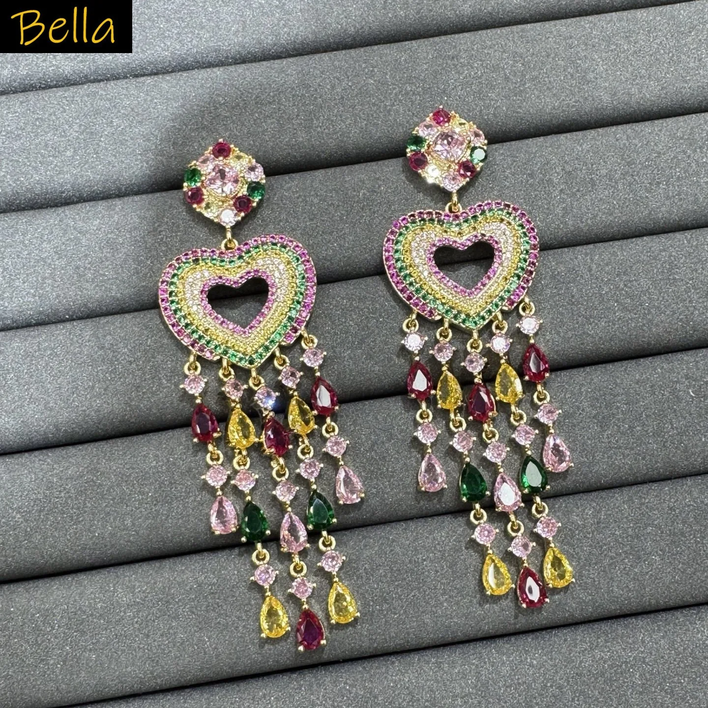 fashion cubic zirconia earrings for women long jewelry heart teardrop tassel dangling earrings gala event dinner party
fashion cubic zirconia earrings for women long jewelry heart teardrop tassel dangling earrings gala event dinner party