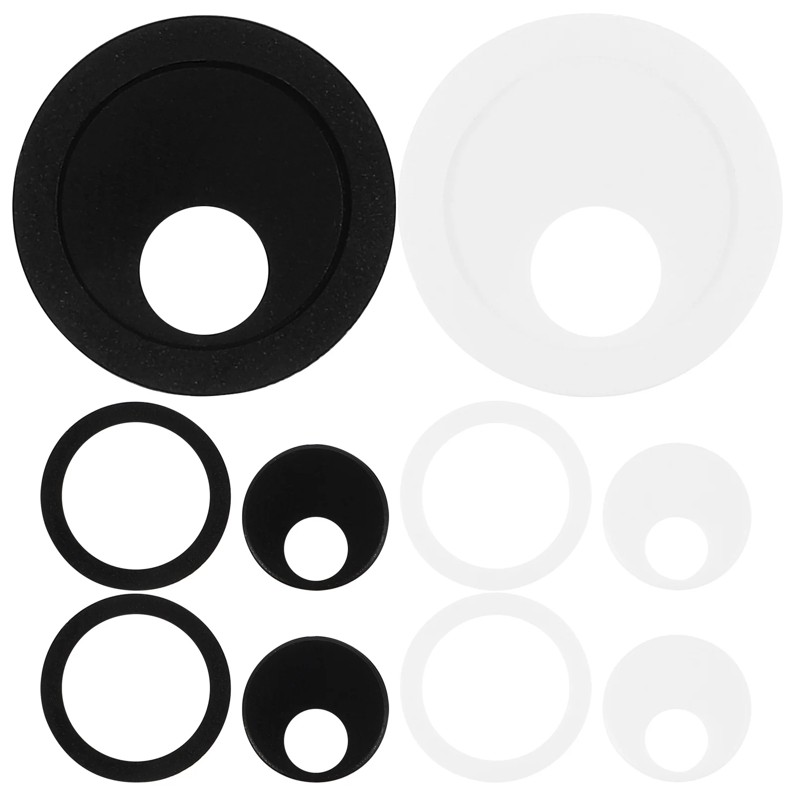 6Pcs Phone Camera Covers Webcam Privacy Cover Round Scratch Proof Strong Adhesion Discreet Look Reliable Protection