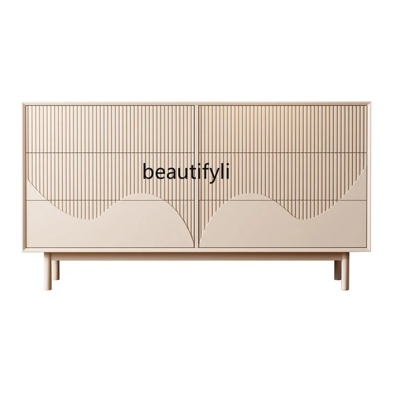 A15 Silk Style Solid Wood Nordic Cream Style Chest of Drawers Storage Cabinet High-End Hallway Chest of Drawers
A15 Silk Style Solid Wood Nordic Cream Style Chest of Drawers Storage Cabinet High-End Hallway Chest of Drawers