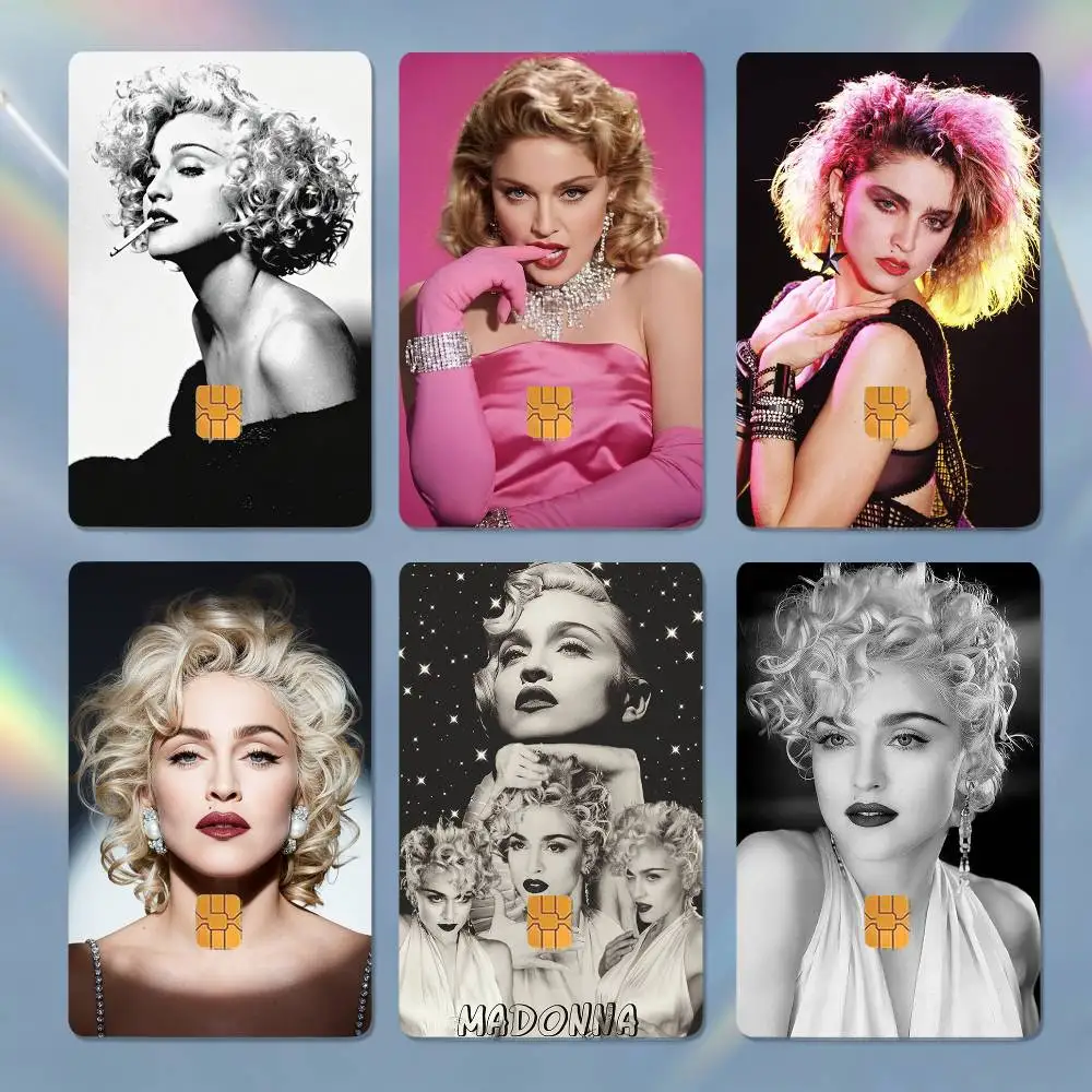New M-Madonna Singer HD Waterproof Card Skins Protective Stickers for Credit Bank Game Cards
New M-Madonna Singer HD Waterproof Card Skins Protective Stickers for Credit Bank Game Cards