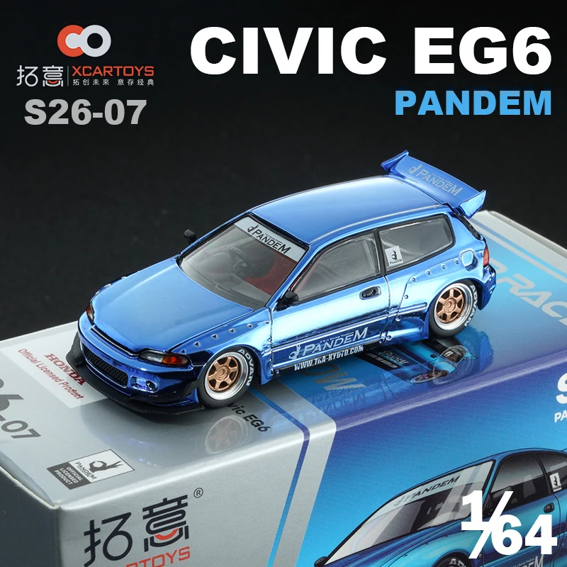 XCARTOYS/POPRACE 1/64 Honda Civic EG6 metal diecast cars models collect ornaments collection models S26-07
XCARTOYS/POPRACE 1/64 Honda Civic EG6 metal diecast cars models collect ornaments collection models S26-07