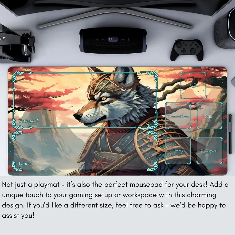 Cute Cat Warrior and Raccoon Fighter MTG Playmat Magic Card Battle Mat Non-Slip Stitched Edge tapete magic mtg Tabletop playmat
Cute Cat Warrior and Raccoon Fighter MTG Playmat Magic Card Battle Mat Non-Slip Stitched Edge tapete magic mtg Tabletop playmat