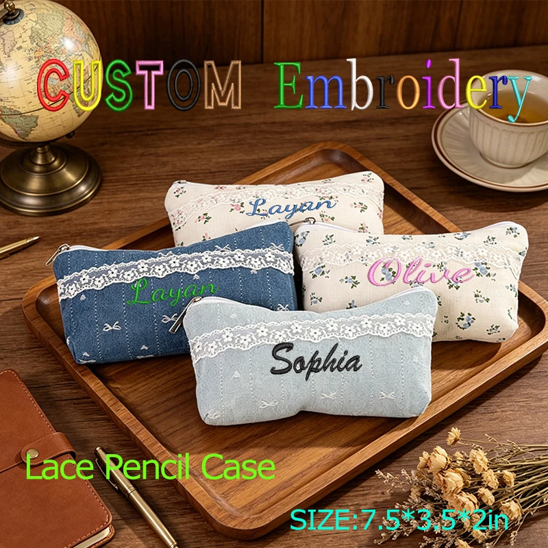 Customised Embroidery/Standard Style 2 Options, Personalized Floral Clutch, Makeup Bag, Pencil Case, Back-to-School Season Gift!
Customised Embroidery/Standard Style 2 Options, Personalized Floral Clutch, Makeup Bag, Pencil Case, Back-to-School Season Gift!