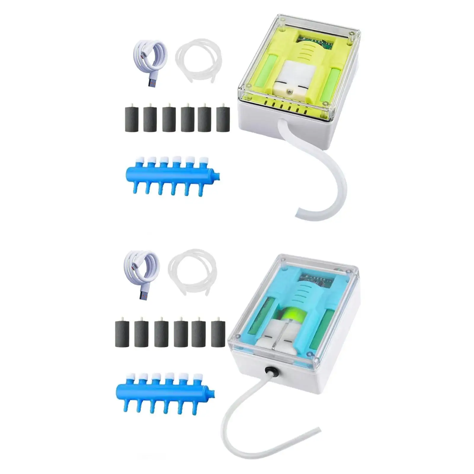 Воздушный насос для аквариума, 6-канальный дивертер, тихий, практичный, гибкий, простой в установке
Воздушный насос для аквариума, 6-канальный дивертер, тихий, практичный, гибкий, простой в установке