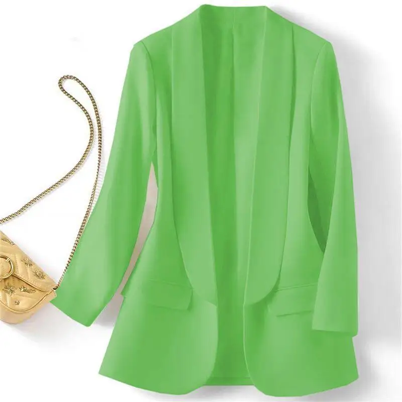 2026 весна осень новый пригородный городской отдых универсальный яркий женский пиджак с длинными рукавами офисная женская верхняя одежда женский костюм куртка
2026 весна осень новый пригородный городской отдых универсальный яркий женский пиджак с длинными рукавами офисная женская верхняя одежда женский костюм куртка