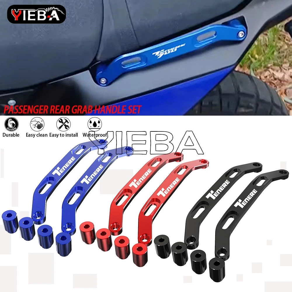 2025 Tenere700 Motorcycle Passenger Rear Grab Handle Set For Yamaha Tenere 700 World Raid T7 2019 - 2023 2024 XTZ700 Accessories
2025 Tenere700 Motorcycle Passenger Rear Grab Handle Set For Yamaha Tenere 700 World Raid T7 2019 - 2023 2024 XTZ700 Accessories