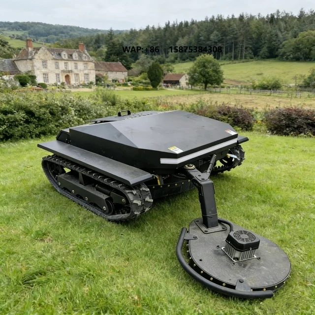 Powered 800mm Tracked Lawnmower Remote Controlled tank Style Weed Cutter and Grass Mower for Farms and Orchards
Powered 800mm Tracked Lawnmower Remote Controlled tank Style Weed Cutter and Grass Mower for Farms and Orchards