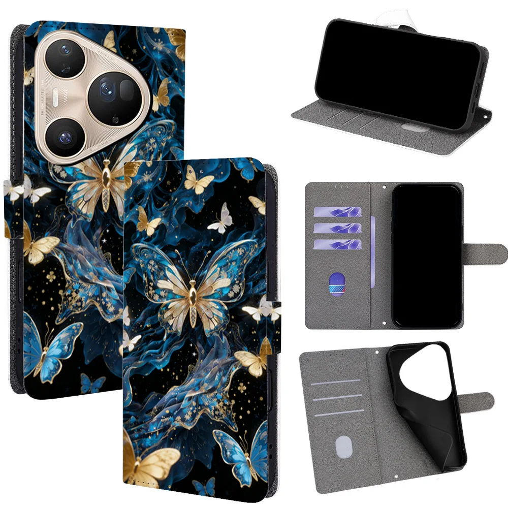 Colorful Butterfly Magnetic Flip Phone Cover for Huawei Mate 20 30 40 50E 60 70 Pro+ 80 Pro Max with Built-in Wallet Card Slots
Colorful Butterfly Magnetic Flip Phone Cover for Huawei Mate 20 30 40 50E 60 70 Pro+ 80 Pro Max with Built-in Wallet Card Slots
