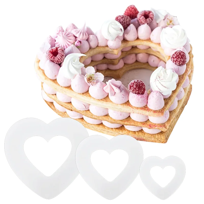 4/6/8/10 Inch Heart Shape Cake Mold PET Plastic Cake Decorating Tools Or Wedding Birthday Party Cake Mould DIY Baking Accessorie
4/6/8/10 Inch Heart Shape Cake Mold PET Plastic Cake Decorating Tools Or Wedding Birthday Party Cake Mould DIY Baking Accessorie
