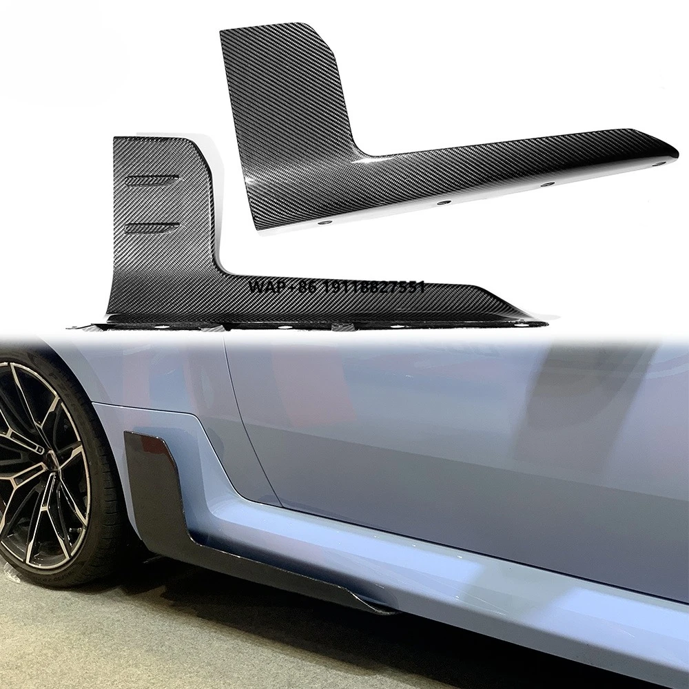 High Quality Car Bumper G87 Dry Carbon Fiber Side Skirts For M2 G87 M P Style Car Bumper Extension Splitters
High Quality Car Bumper G87 Dry Carbon Fiber Side Skirts For M2 G87 M P Style Car Bumper Extension Splitters