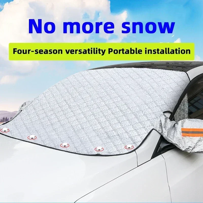 2025 NEW Summer Windshield Cover UV Reflective Sun Shade Waterproof 4-Season Universal Sun Protection Cover Winter Snow Shield
2025 NEW Summer Windshield Cover UV Reflective Sun Shade Waterproof 4-Season Universal Sun Protection Cover Winter Snow Shield