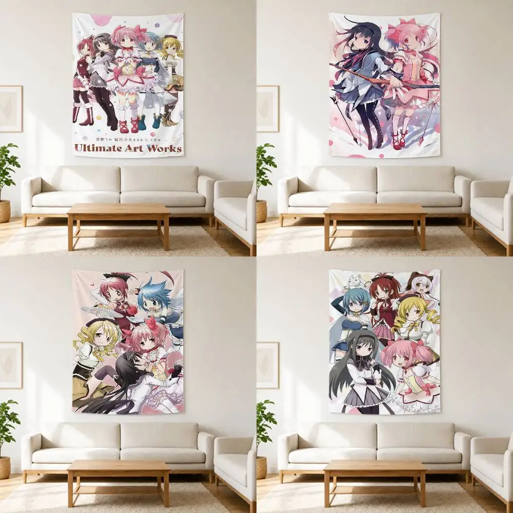 P-Puella Magi M-Madoka Magica Flag Digital Printing Banner for Garage Wall Out Door Decoration
P-Puella Magi M-Madoka Magica Flag Digital Printing Banner for Garage Wall Out Door Decoration
