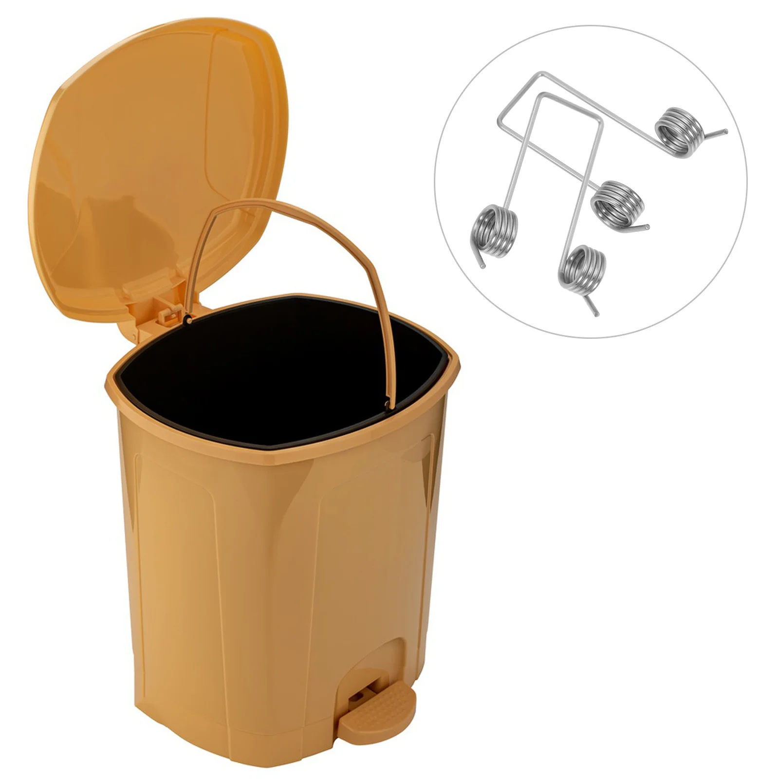 2 Pcs Spring Accessories Garbage Bucket Rubbish Outdoor Torsional Replacement Stainless Steel Lid Can
2 Pcs Spring Accessories Garbage Bucket Rubbish Outdoor Torsional Replacement Stainless Steel Lid Can