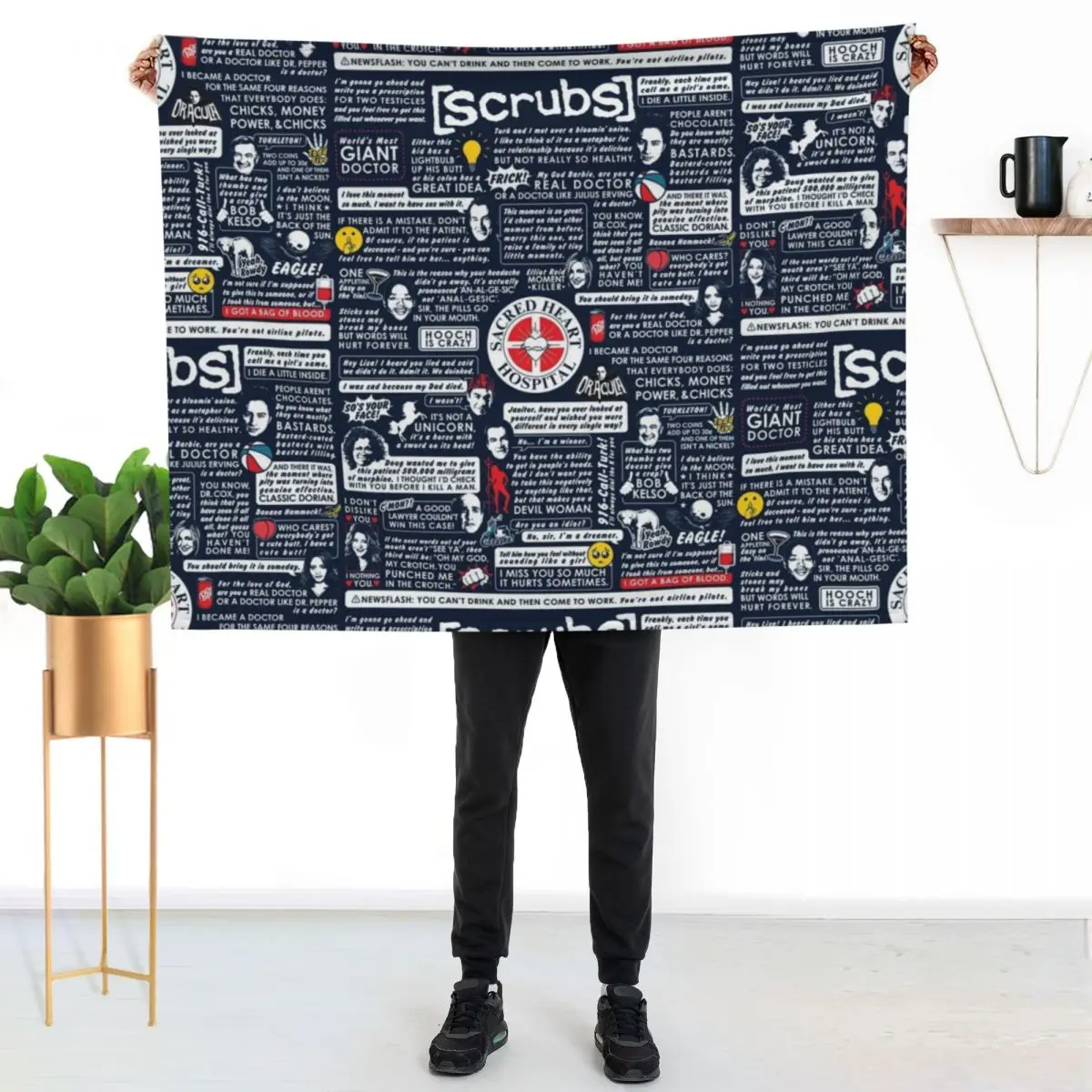Wise Words of Scrubs Throw Blanket Luxurious Soft Fuzzy Blanket for Sofa Bed
Wise Words of Scrubs Throw Blanket Luxurious Soft Fuzzy Blanket for Sofa Bed