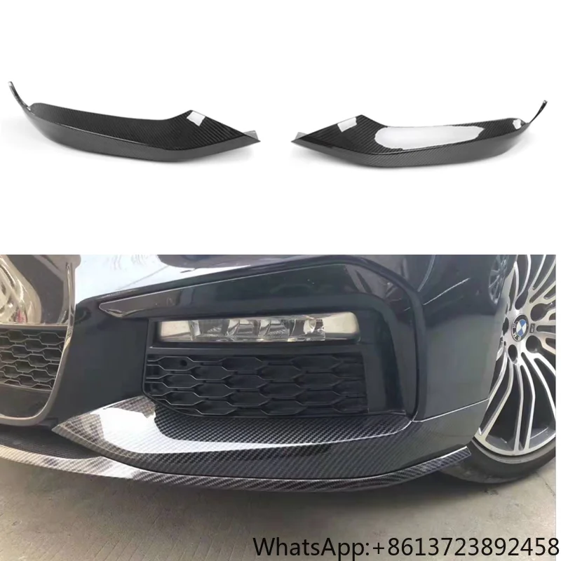 DRY Carbon Fiber Front Lip Splitters for BMW 5 Series G30 G31 520i 530i 540i M Sport 2018 -2019 Bumper Canards Trim
DRY Carbon Fiber Front Lip Splitters for BMW 5 Series G30 G31 520i 530i 540i M Sport 2018 -2019 Bumper Canards Trim